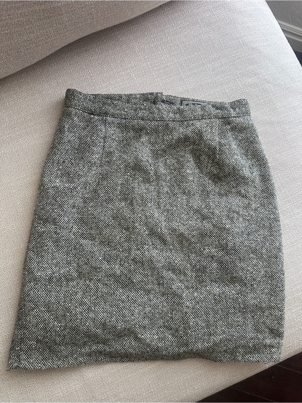 VINTAGE GAP Gray Tweed Pencil Skirt